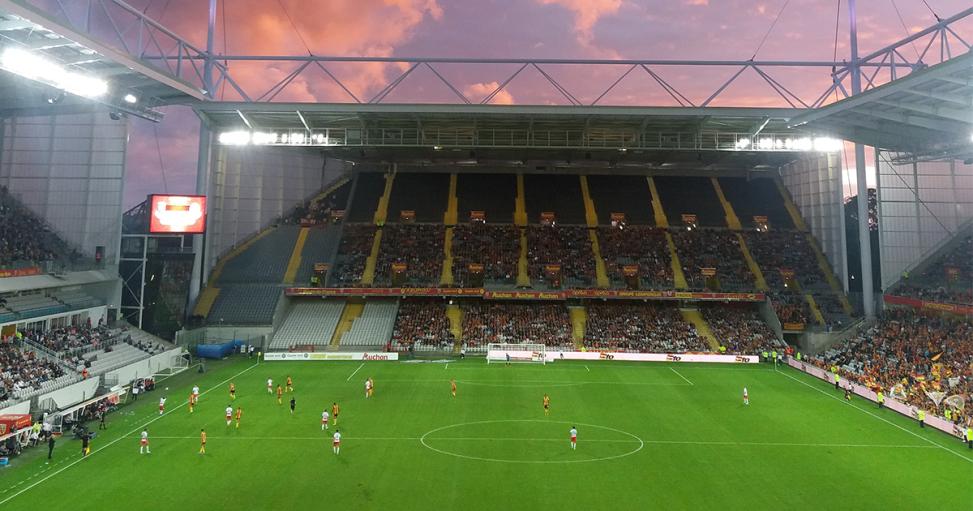 tribunes stade bollaërt rc lens